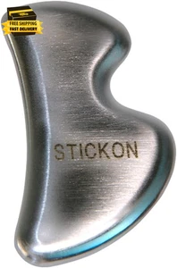 Stainless Steel Gua Sha Scraping Massage IASTM Soft Tissue Mobilization Tool - Picture 1 of 6