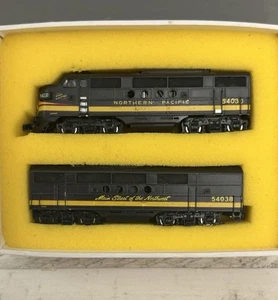 Locomotoras de latón Hallmark Models escala N EMD FT-A&B pintadas Pacífico Norte - Imagen 1 de 14