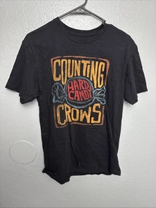 Vintage Counting Crows T-Shirt Herren M schwarz Hard Candy Album Tour Rock Band y2k - Bild 1 von 5