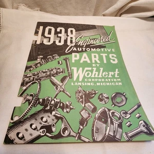 Rare  Hard To Find Vintage 1938 Engineered Automotive Parts By Wohlert As Cutout - Foto 1 di 7
