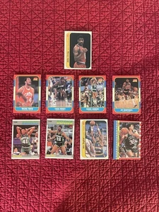 1986-88 NBA Fleer 25 Card Set Including STICKERS. Many With GOOD CENTERING! ๐ฅ - Picture 1 of 12