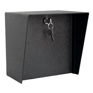 NEW Pedestal Pro MC-CS-10-E 10" x 10" Square Steel Housing, Black Power Coated - Picture 1 of 18