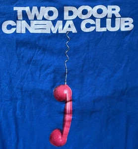 2019 Two Door Cinema Club "False Alarm" Telefon Shirt, blau, Herren XL - Bild 1 von 7