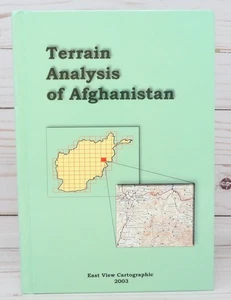Geländeanalyse Afghanistans, Ostansicht Kartographisches Buch 2003 - Bild 1 von 13