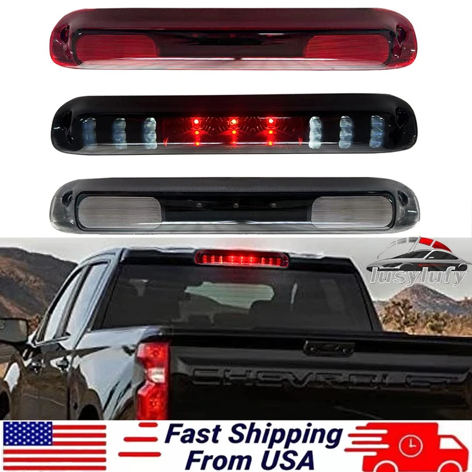 LED 3RD Tail Brake Light Cargo Fits For Chevy 1999-2006 Silverado 1500 2500 3500 Foto 1 de 1