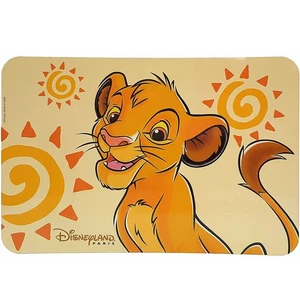 Disneyland Paris Simba Lion King Placemat Table Mat Parks Disney Portrait Yellow - Foto 1 di 6