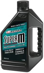 Maxima 28901 Super M Injector 2-Stroke Premix Engine Oil - 1 Liter - Picture 1 of 1