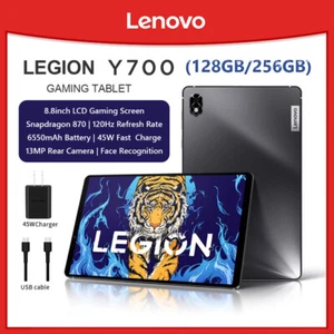 8.8'' Lenovo LEGION Y700 Gaming Tablet Snapdragon 870 6550mAh 120Hz 12GB+256GB - Picture 1 of 19