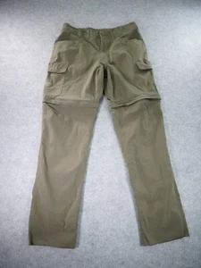 Boy Scouts Pants Mens 36x33 Green Cargo Convertible Switchback Unhemmed - Picture 1 of 10