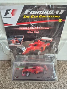1/43 F1 FORMULA 1 CAR COLLECTION - FERRARI F399 MIKA SALO 1999 CAR #33 NEW - Picture 1 of 3