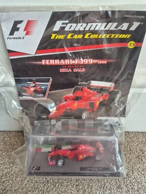 1/43 F1 FORMULA 1 CAR COLLECTION - FERRARI F399 MIKA SALO 1999 CAR #33 NEW - Image 1 of 3
