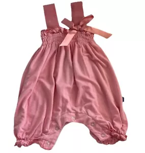Kickee Hose Bambus Kleinkind Mädchen natur rosa gerafft Strampler Größe 0-3 Monate - Bild 1 von 6
