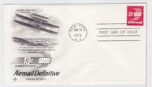 TurtlesTradingPost- 13 Cent Airmail 1973 FDC #C79 - Artcraft Cachet - Picture 1 of 1