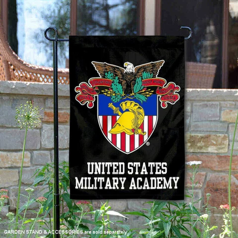 Army Black Knights West Point Seal Garden Flag Cover