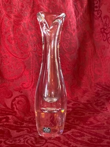 VAS VITREUM~ MID CENTURY MODERN ART GLASS BUD VASE APPROX. 7" TALL sign Edstein - Picture 1 of 4