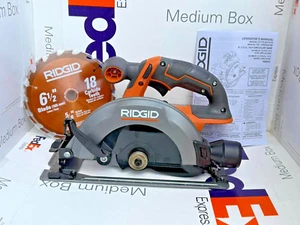 RIDGID R8655 18V 18 Volt Cordless 6 1/2 in. Circular Saw Bare Tool - New - Picture 1 of 1