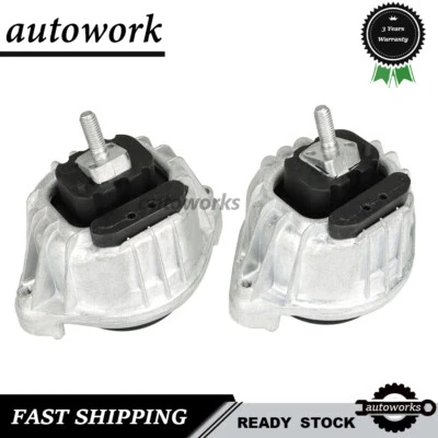 2PCS Engine Motor Mount Mounts 22116760330 For BMW Z4 128i 328i 335i  2007-2013 - Imagem 1 de 4