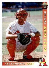 1996 Alexandria Aces Grandstand #15 Brian Arntzen Anderson California CA Card
