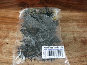 MODEL TREE TRUNKS X 10    - GREEN STUFF WORLD  - Picture 1 of 1