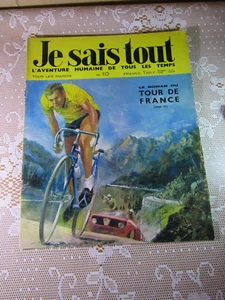 428Y Revue Je Sais Tout N° 10 Le Roman du Tour de France 26.4 X 33 cm 17/06/1969 - Picture 1 of 12