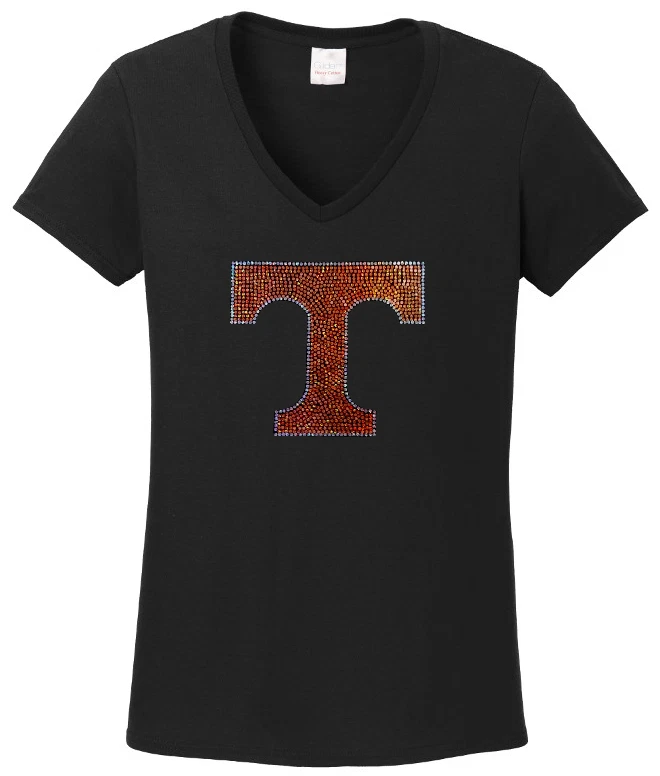 Women's Tennessee Volunteers rhinestone bling women's game day apparel - Image 1 of 1