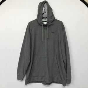Nike Men Active Full Zip Hoodie Sweatshirt Top Size XXL 2XL Gray M054 -6 - Picture 1 of 15