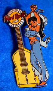 LAS VEGAS SEXY DANCER GIRL SERIES PLAY IT AGAIN SAM STRIPPER Hard Rock Cafe PIN - Picture 1 of 1