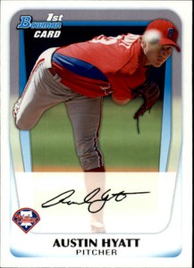 2011 (PHILLIES) Bowman Prospects #BP63 Austin Hyatt