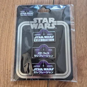 Star Wars Celebration Japan 2025 Logo Pin Pack - Bild 1 von 2