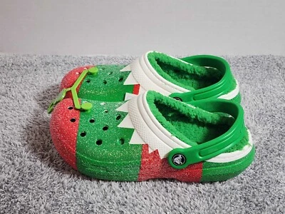 Zuecos Crocs Clásicos Forrados Vacaciones Navidad Piel de Elfo Forrados Talla M5/W7 NUEVOS NUEVOS CON ETIQUETAS Foto 1 de 4