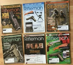 6 American Rifleman Magazines ~ All 2006 ~ Check Listing & Pictures ~ PB VG - Picture 1 of 7