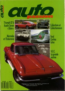 AUTO PASSION n°16 TRIUMPH GT6 AUSTIN SEVEN ULSTER CORTINA LOTUS STING RAY - Imagen 1 de 1