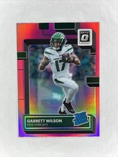 2022 Panini Donruss Optic Garrett Wilson #206 Pink Rated Rookie Card