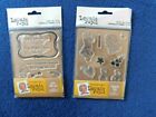 Clear out - 2 Leonie Pujol Photopolymer Stamp Sets -Tangled tails + Love and joy