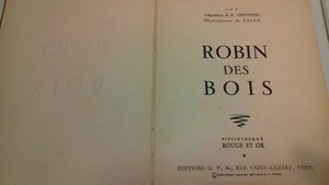 ROBIN DES BOIS par R. Thevenin avec 50 Illustrations CALVO 1949 (112R3) - Picture 1 of 9