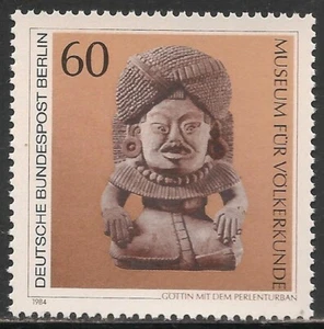 Deutschland Berlin #9N490 (A146) ss MNH - 1984 60pf Steingott mit Perlen Turban - Bild 1 von 1