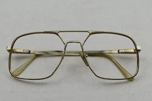 American Optical Z87 57-18 Vintage 1970s Gold Aviator Safety FRAME ONLY - Picture 1 of 6