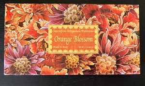 Saponificio Artigianale Fiorentino Italia 3 Jabones Flor de Azahar JUEGO NUEVO EN CAJA - Imagen 1 de 5
