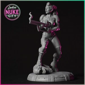Ladies of Nuke City - Mira Zenith 75mm scale resin mini NSFW option - Picture 1 of 4