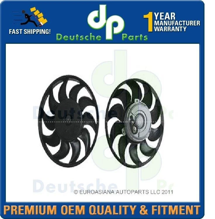 VOLKSWAGEN EUROVAN 2.8L RADIATOR FAN MOTOR ASSEMBLY 1997 99 2000 7D0 959 455M - Image 1 of 1