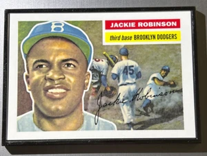 2014 Topps Reprints Framed Silver Jackie Robinson - Picture 1 of 2