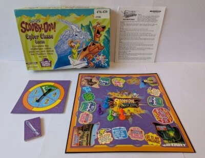 Scooby-Doo! Cyber Chase Cartoon Network Board Game 2002 Vintage Good Condition - Image 1 of 4