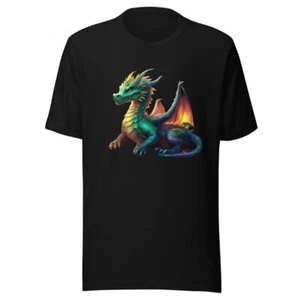 Camiseta Unisex Dragons Daenerys Targaryen Garras Fantasía Alada XS-5X - Imagen 1 de 15
