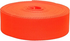 Strapworks Colored Flat Nylon Webbing - Strap For Arts And Crafts, Dog Leashes, - Picture 1 of 2