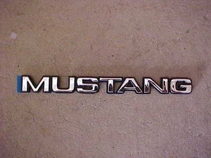 NEW 1979-1986 FORD MUSTANG DECK LID EMBLEM - SVO SSP GT POLICE SALEEN L GL COBRA - Picture 1 of 2