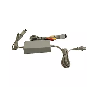 Nintendo Wii Original OEM AC Netzteil Brick RVL-002 RVL-009 Spiel Kabel Posten - Bild 1 von 4