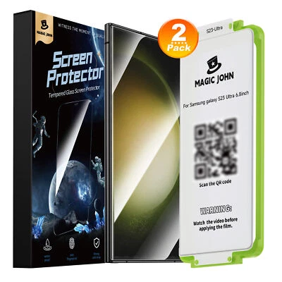MAGIC JOHN for Samsung Galaxy S21 S22 S23 Ultra Screen Protector - Ceramic Film - Image 1 of 4