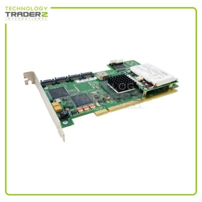 5234513264E LSI SER523 4x SATA PCI-X+ RAID Controller Card QX6280075SVLE - Image 1 of 3