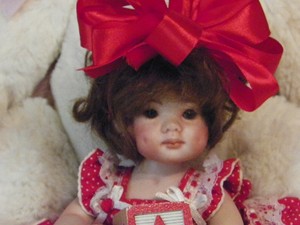 vintage glass dolls