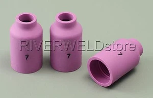 TIG Welding Torch Alumina Nozzle #7 54N15 For WP-17 18 26 Torch 3pcs - Picture 1 of 3